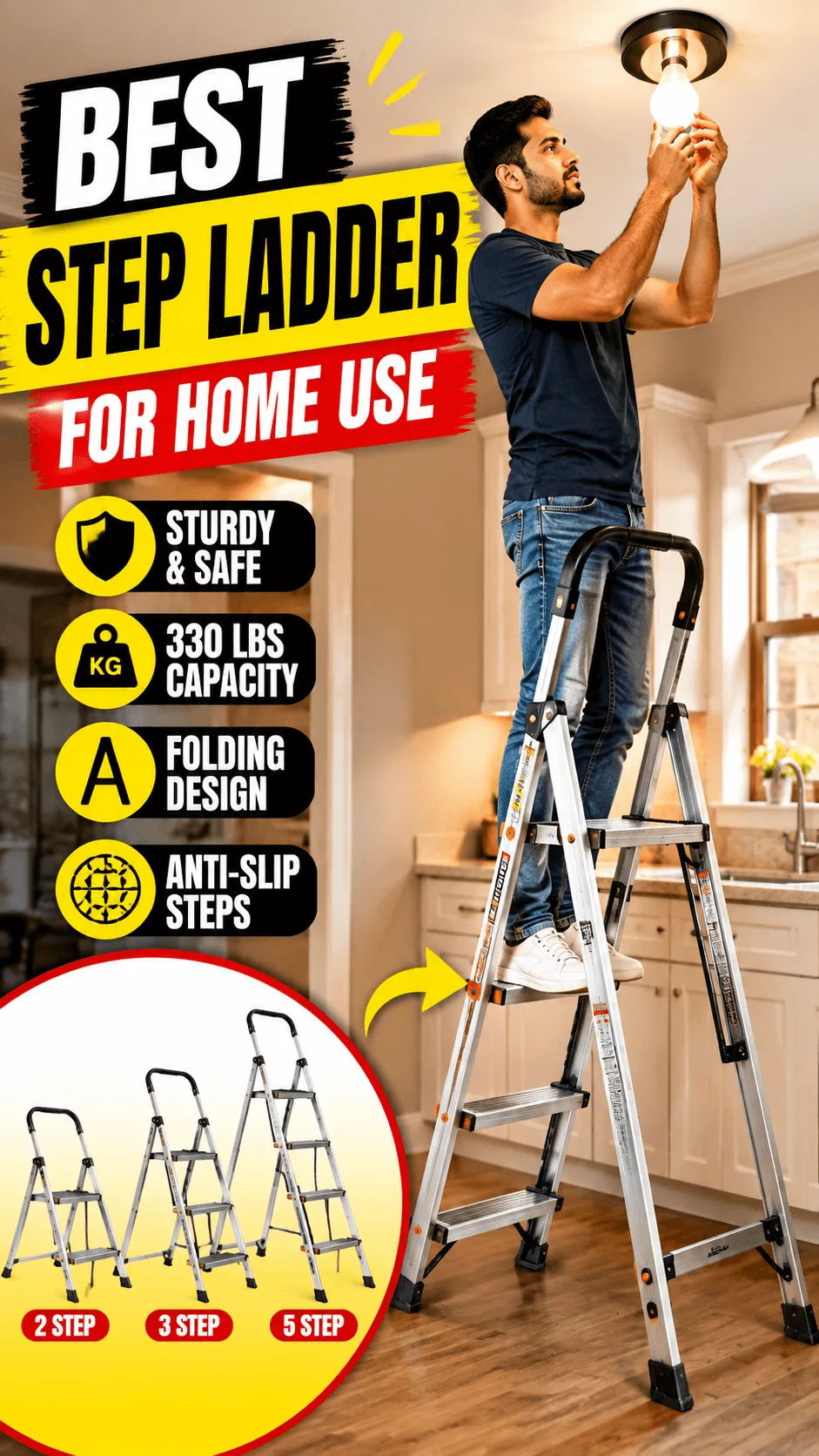 best step ladder for home use